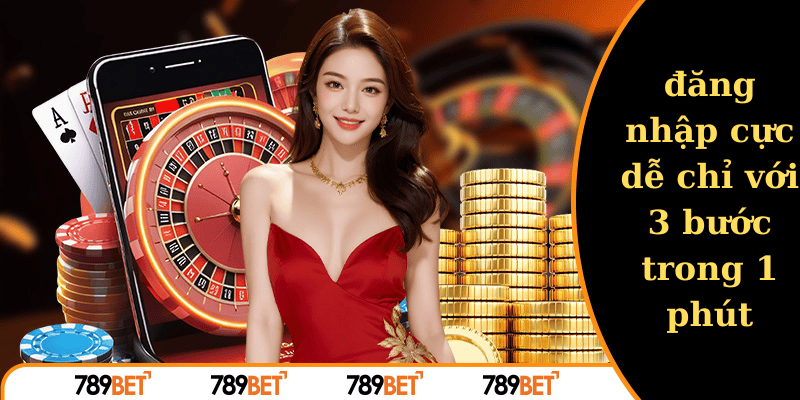 Đăng nhập 789BET cực dễ chỉ với 3 bước trong 1 phút